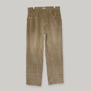 We The Free Corduroy Pants Womens Ivory Size 30 Risk Taker High Rise Cottonblend